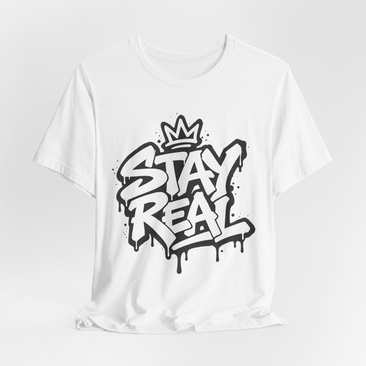 Graffiti Drip T-Shirt | Urban Street Typography Tee | Streetwear Graffiti Shirt | Street Attitude Gift Shirt