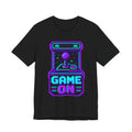 Retro Arcade Gamer Badge T-Shirt | 8-Bit Pixel Gaming Tee | Retro Gamer Gift Shirt