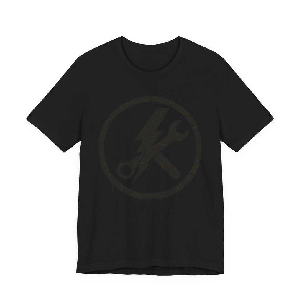 Electrician Bold Industrial T-Shirt | Electrician Gift Shirt | Journeyman Electrician Tee