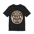 Boy Mom Sunburst Retro Badge T-Shirt | Boy Mama Shirt | Mom Life Tee | Mother's Day Gift | Retro Mom Shirt