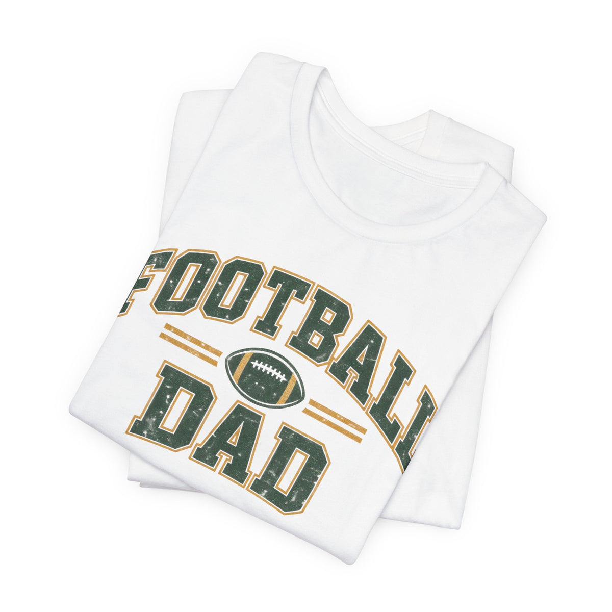 Football Dad Vintage Tee | Varsity Football Dad Shirt | Retro Game Day Dad Shirt | Football Father Gift Tee