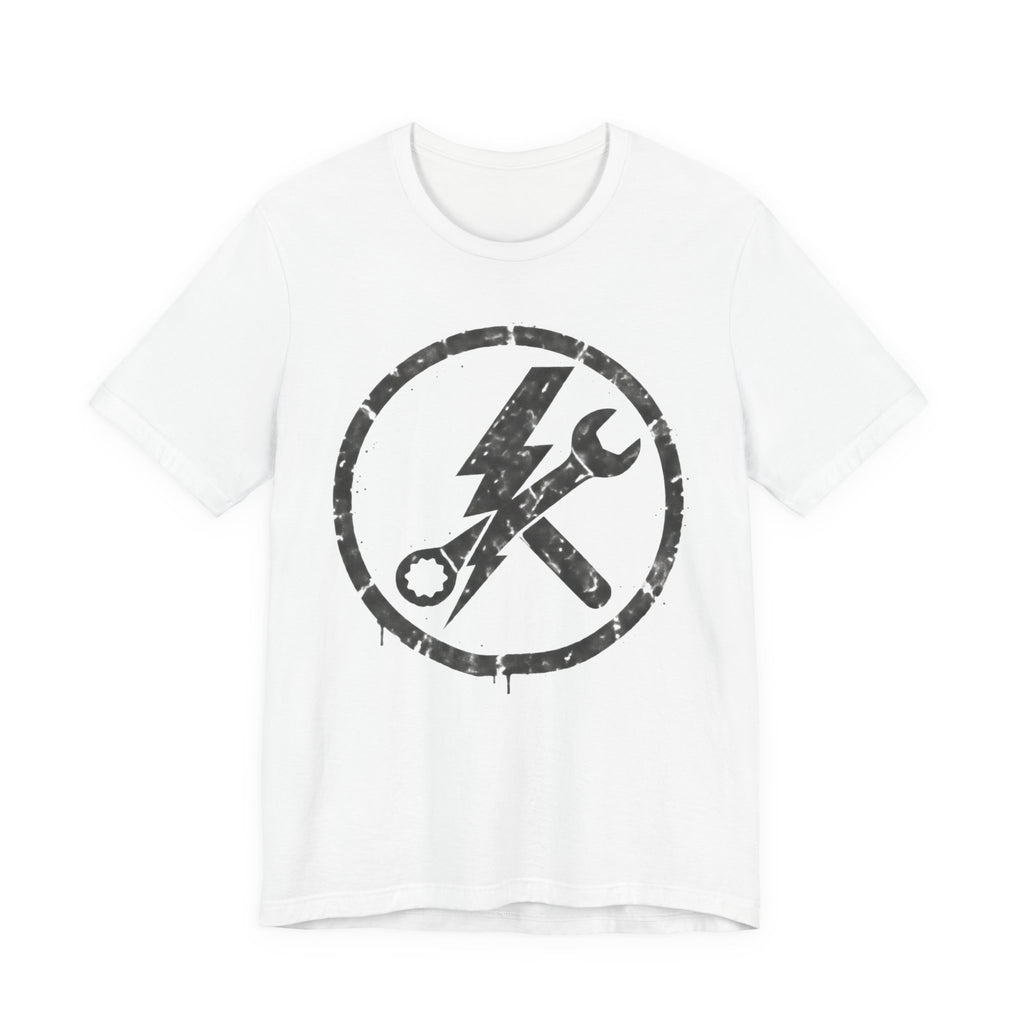 Electrician Bold Industrial T-Shirt | Electrician Gift Shirt | Journeyman Electrician Tee