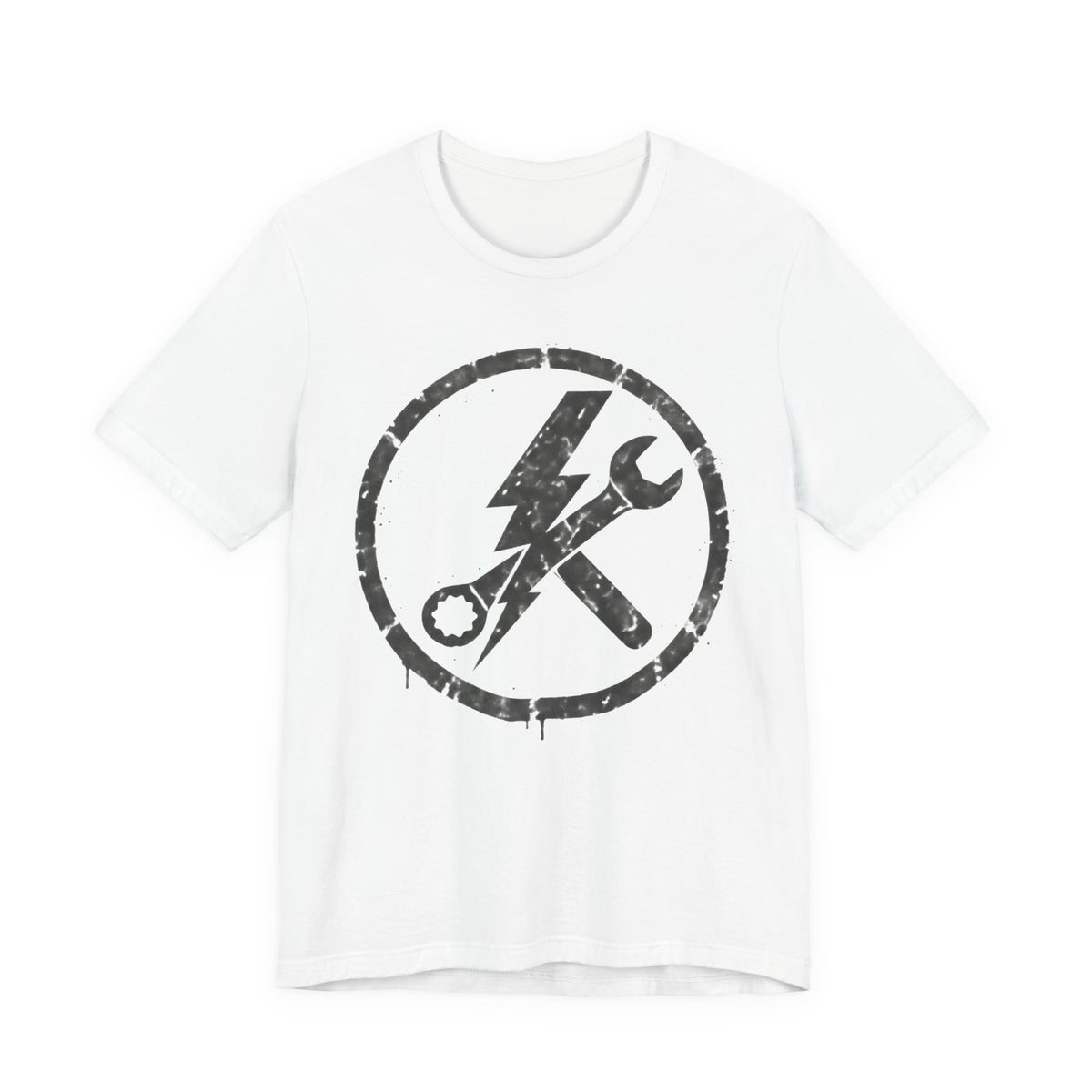 Electrician Bold Industrial T-Shirt | Electrician Gift Shirt | Journeyman Electrician Tee
