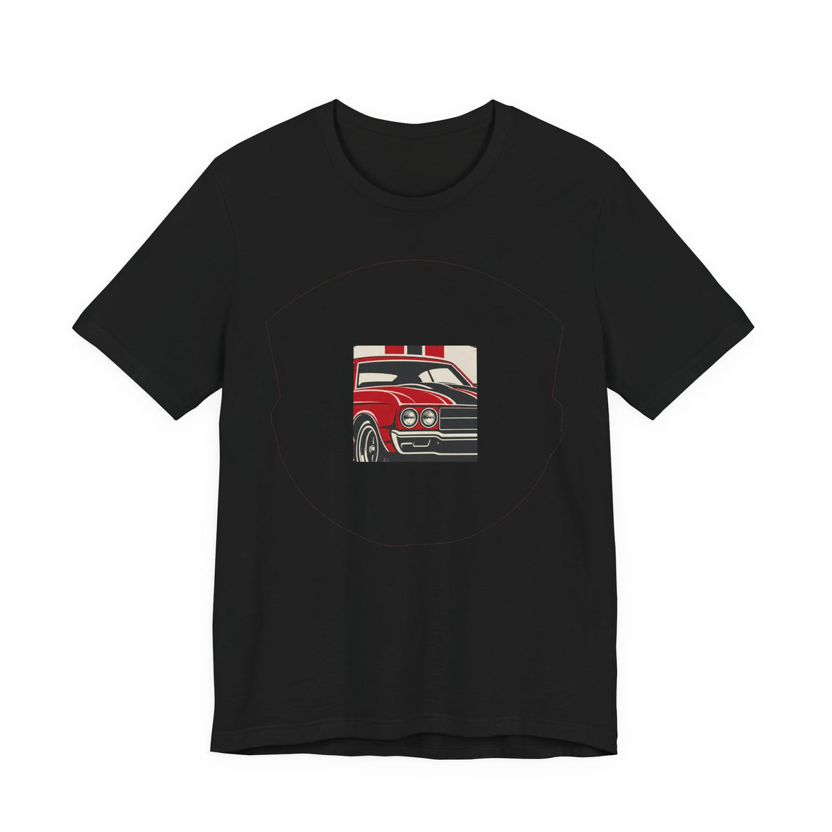 Muscle Car Retro Badge T-Shirt | Classic Car Guy Tee | American Muscle Gift Shirt