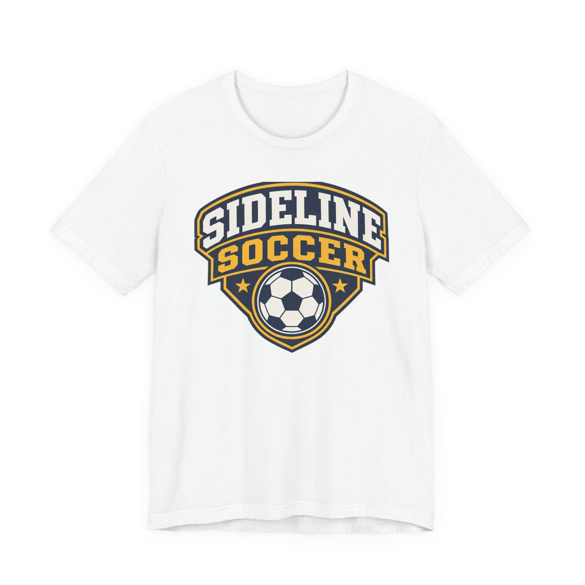 Sideline Soccer Tee | Team Mom Squad Badge Shirt | Soccer Team Mom Gift | Game Day Squad Design