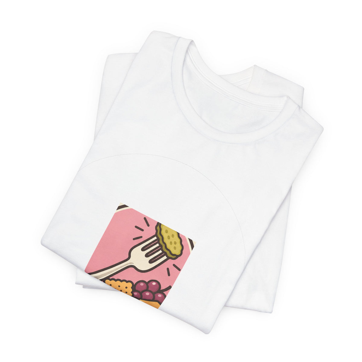 Girl Dinner T-Shirt | Retro Badge Viral Food Trend Tee | Funny Foodie Gift Shirt