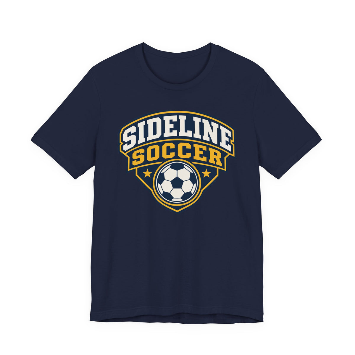 Sideline Soccer Tee | Team Mom Squad Badge Shirt | Soccer Team Mom Gift | Game Day Squad Design