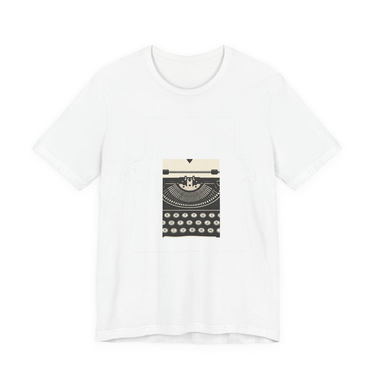 Love Over Hate T-Shirt | Retro Typewriter Valentine Tee | Positive Love Quote Gift Shirt