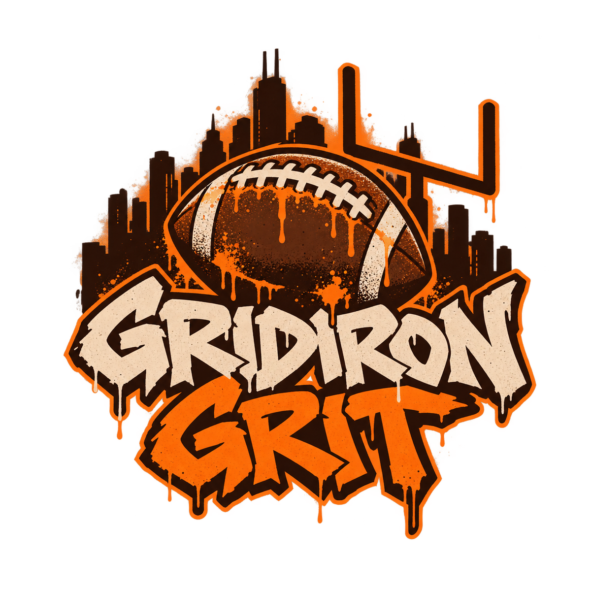 [Digital Download] Gridiron Grit SVG PNG EPS Cricut Silhouette Sublimation Design