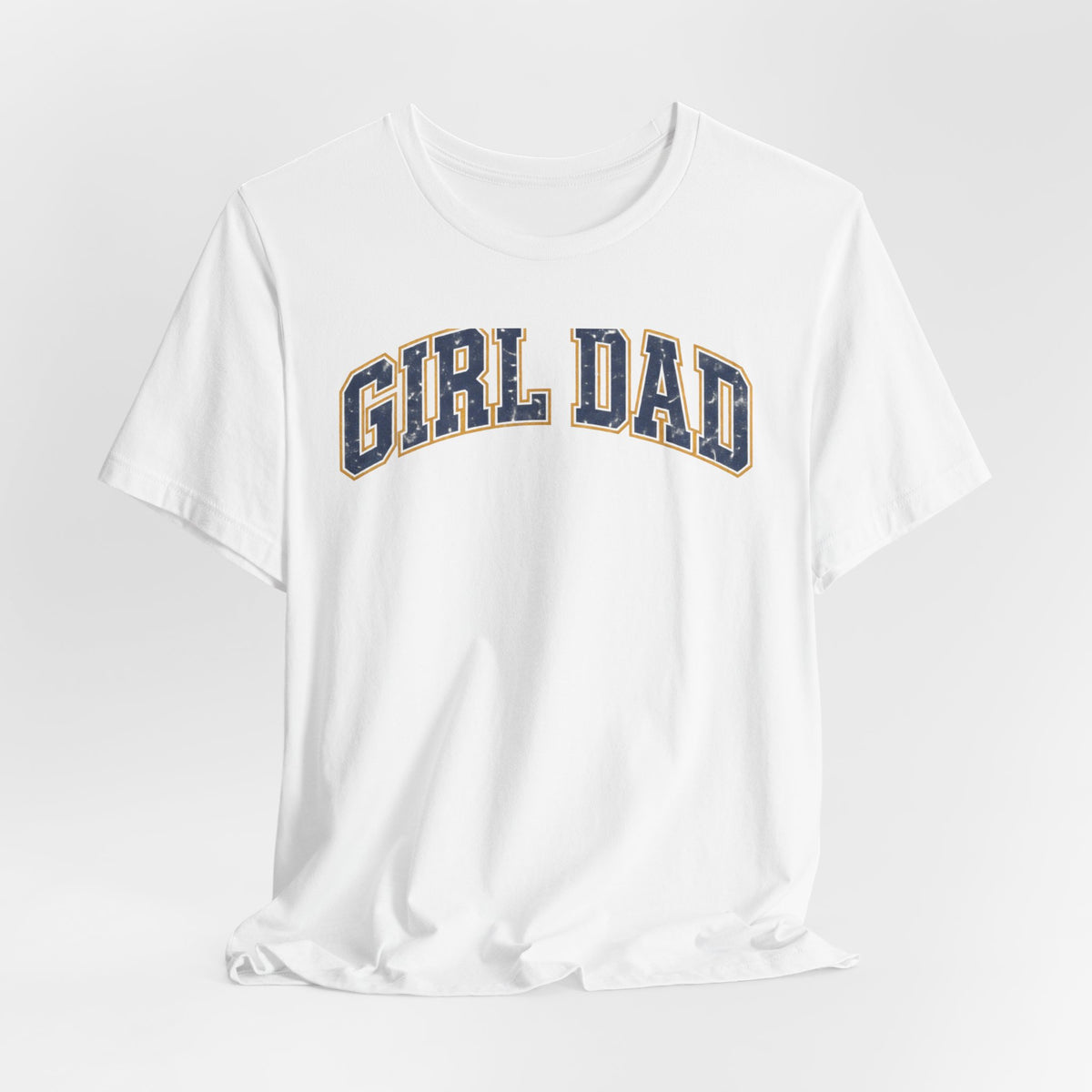 Girl Dad Vintage Collegiate Arch T-Shirt | Father of Daughters Shirt | Girl Dad Gift | Father's Day Tee