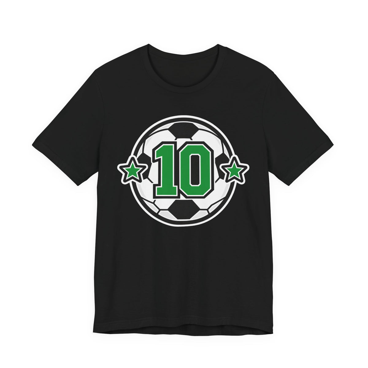 Soccer Number Tee | Custom Jersey Number Icon Shirt | Soccer Player Number Gift | Lucky Number Soccer Design