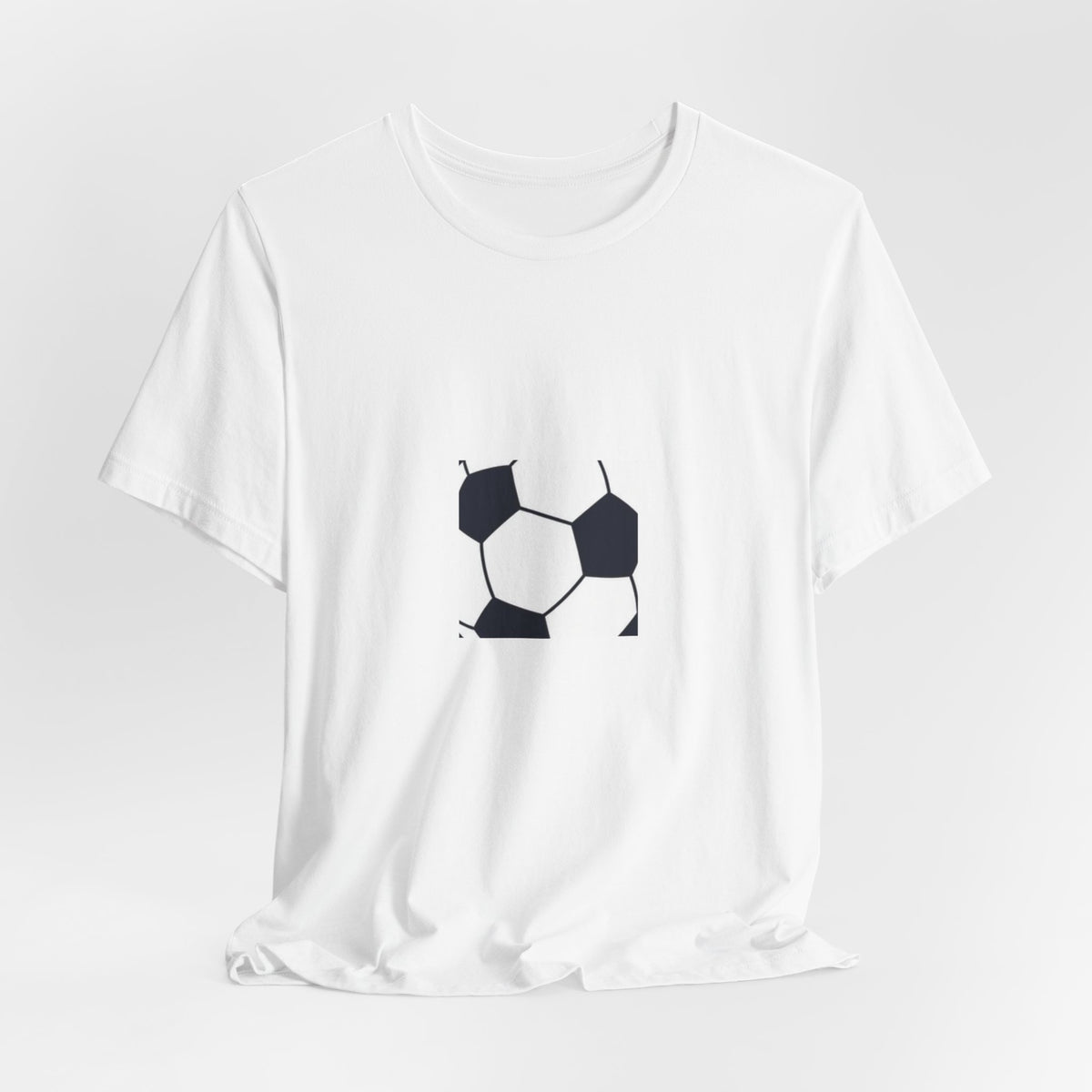Eat Sleep Soccer Repeat Neon Tee | Bold Soccer Badge Shirt | Soccer Gift Tee | Bright Soccer Ball Design