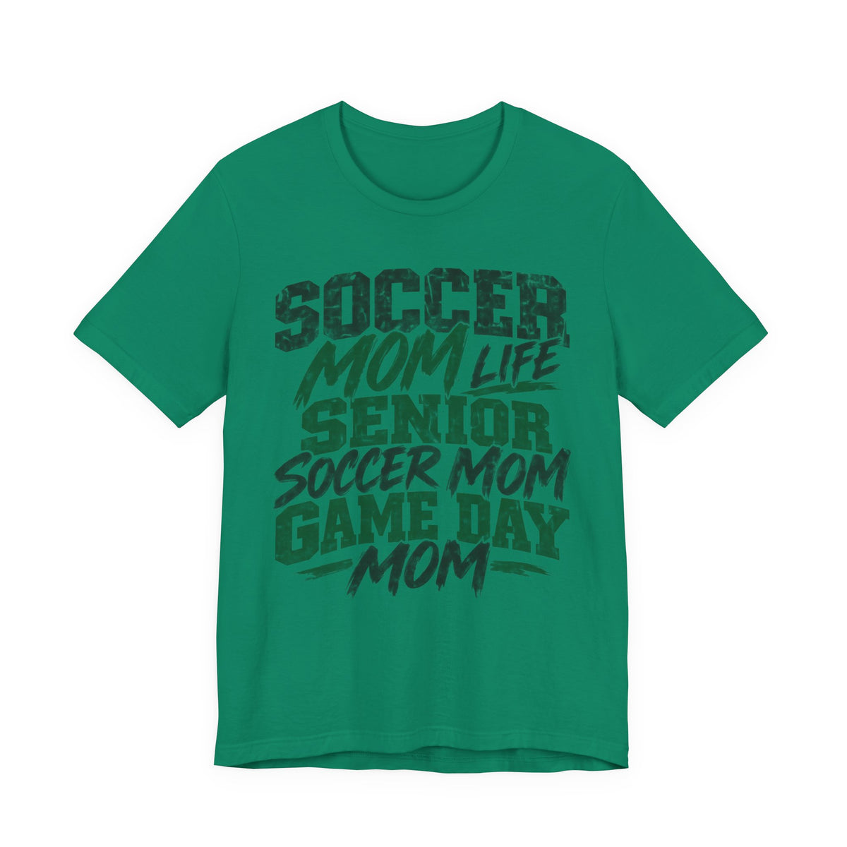 Soccer Mom Grunge Tee | Stacked Mom Typography Design | Soccer Mom Life Shirt | Grunge Mom Gift | Soccer Mom Gift | Distressed Mom Typography