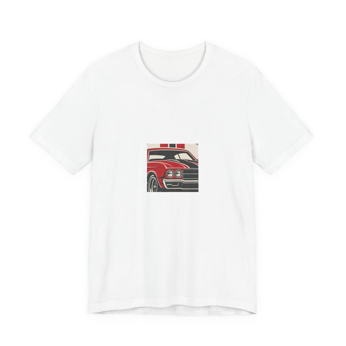 Muscle Car Retro Badge T-Shirt | Classic Car Guy Tee | American Muscle Gift Shirt