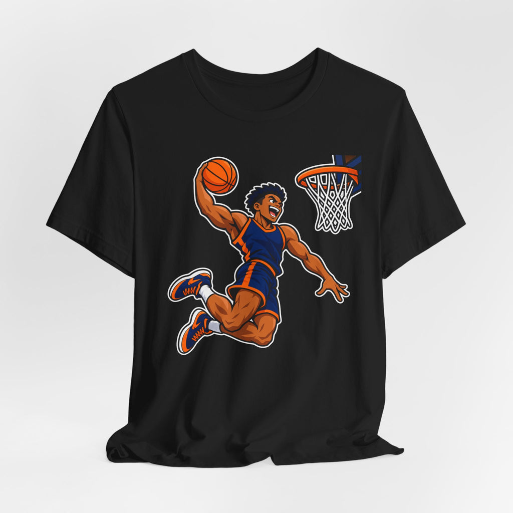 Slam Dunk Basketball Mascot T-Shirt | Funny Basketball Player Tee | Youth Basketball Gift Shirt