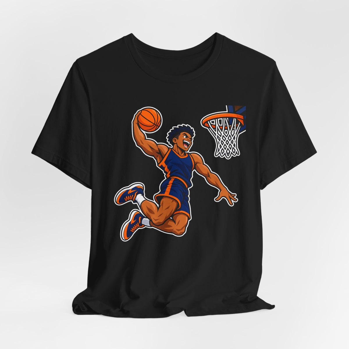 Slam Dunk Basketball Mascot T-Shirt | Funny Basketball Player Tee | Youth Basketball Gift Shirt