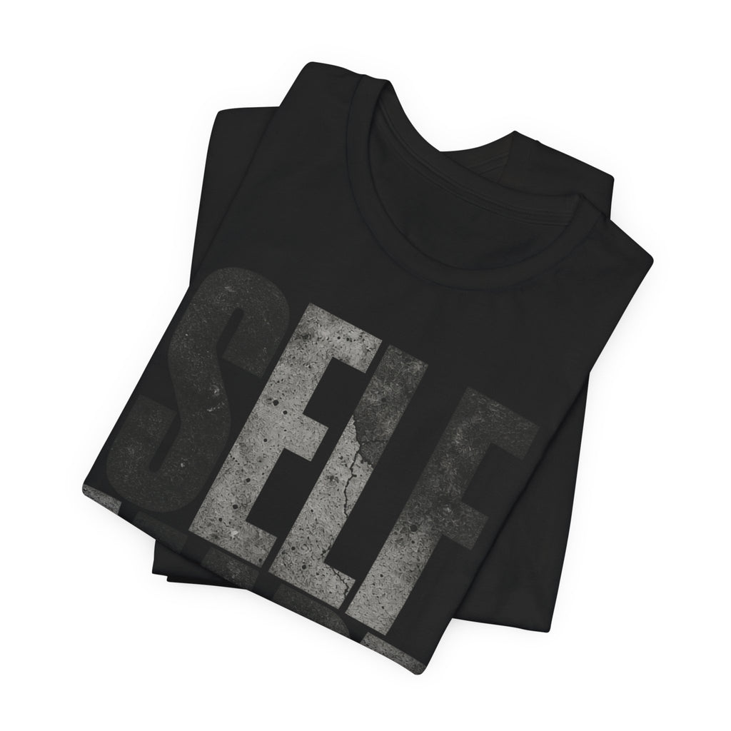 Self Made Concrete Tee | Hustle Hard Typography Shirt | Urban Motivational Shirt | Self Made Gift Tee