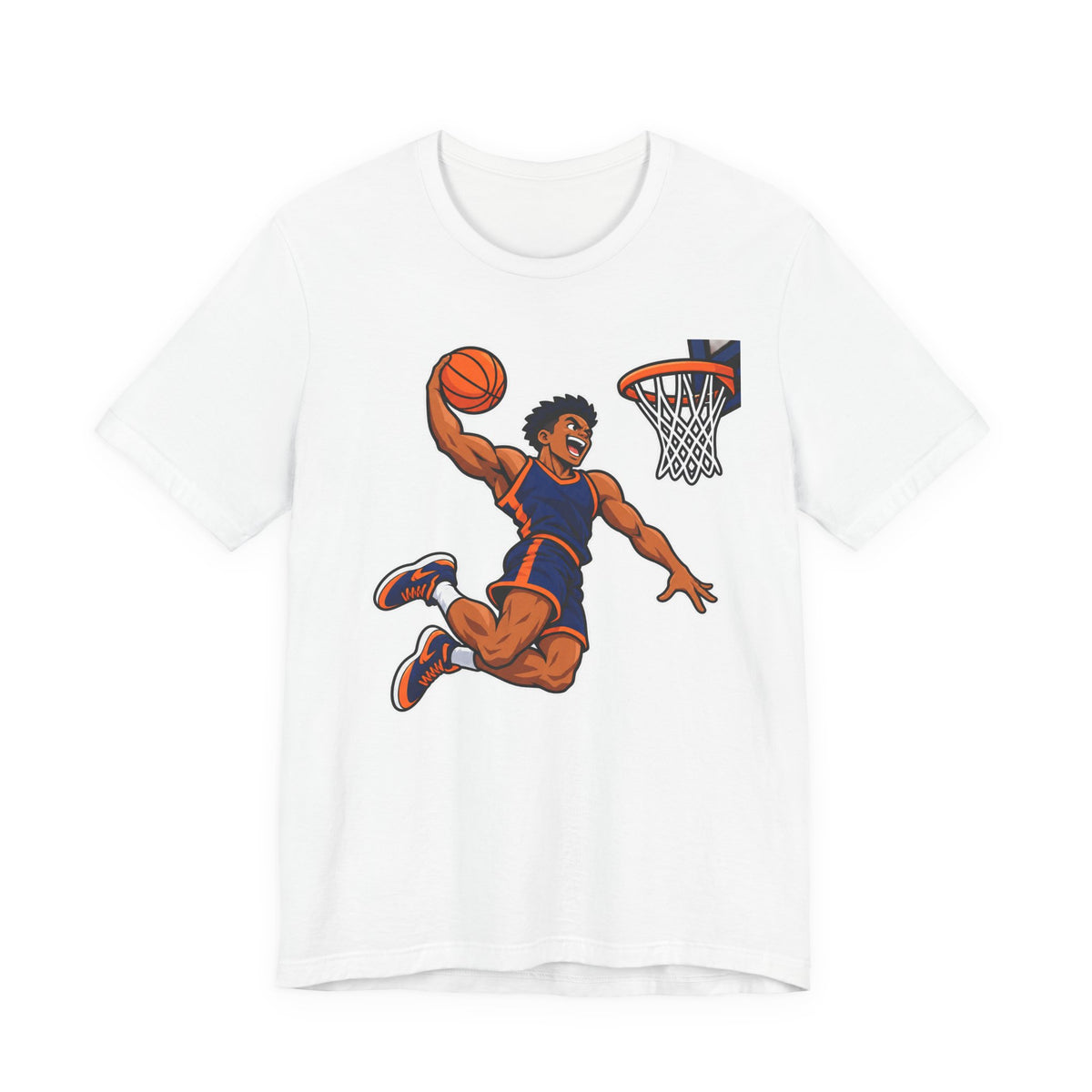Slam Dunk Basketball Mascot T-Shirt | Funny Basketball Player Tee | Youth Basketball Gift Shirt
