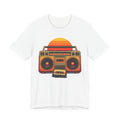 Retro Boombox Tee | 90s Hip Hop Nostalgia Shirt | Retro Cassette Streetwear Shirt | Old School Boombox Gift Tee
