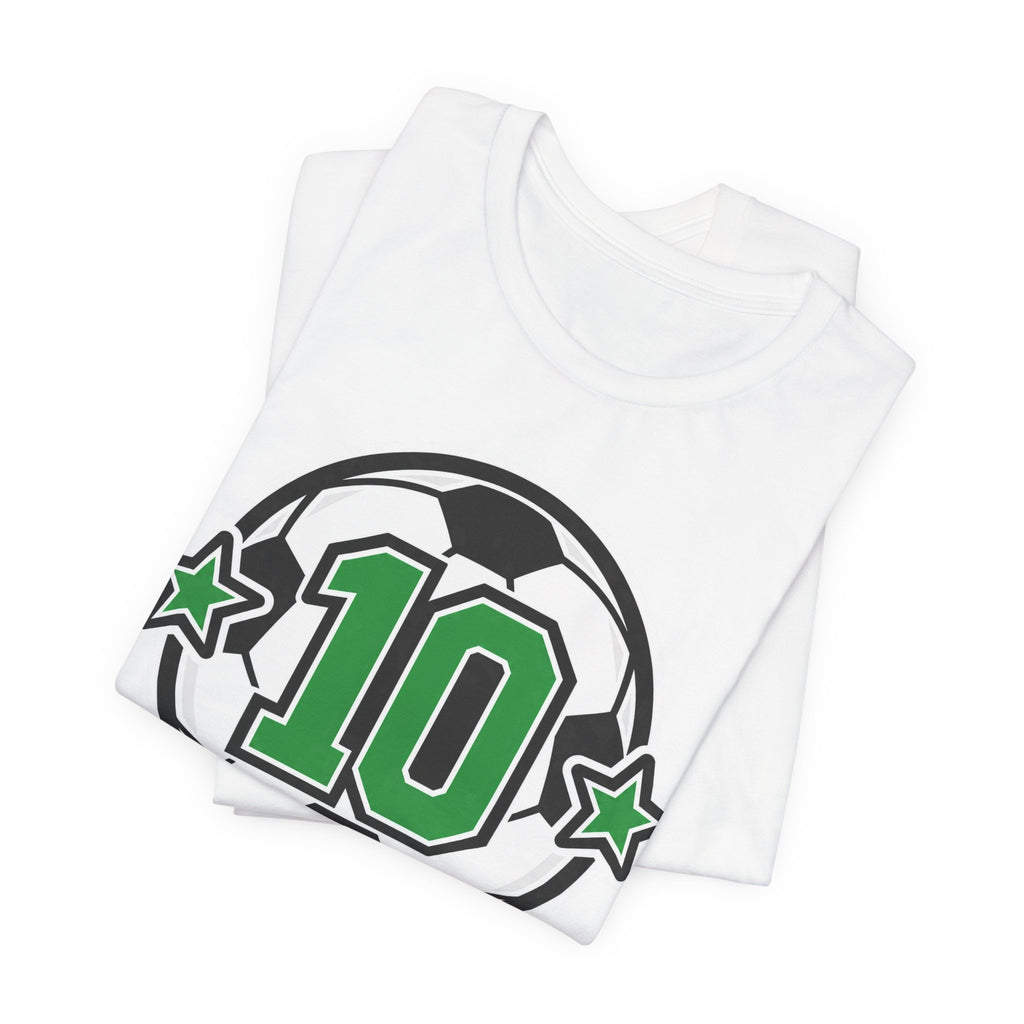 Soccer Number Tee | Custom Jersey Number Icon Shirt | Soccer Player Number Gift | Lucky Number Soccer Design