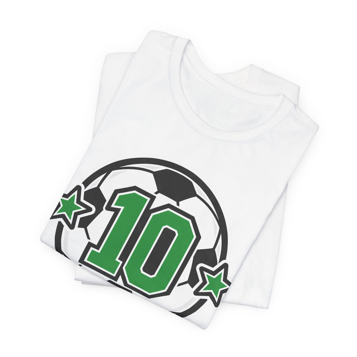 Soccer Number Tee | Custom Jersey Number Icon Shirt | Soccer Player Number Gift | Lucky Number Soccer Design