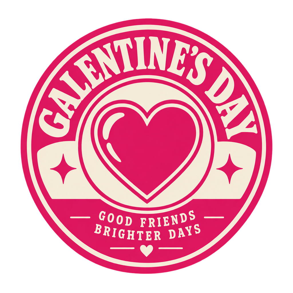 [Digital Download] Galentine's Day T-Shirt SVG PNG EPS Cricut Silhouette Sublimation Design