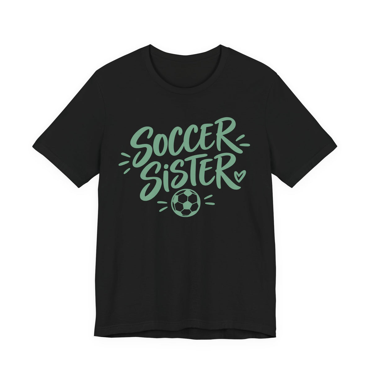 Soccer Sister Tee | Hand Lettered Soccer Sis Design | Proud Sister Shirt | Soccer Sibling Gift | Soccer Sister Gift | Game Day Sister Design