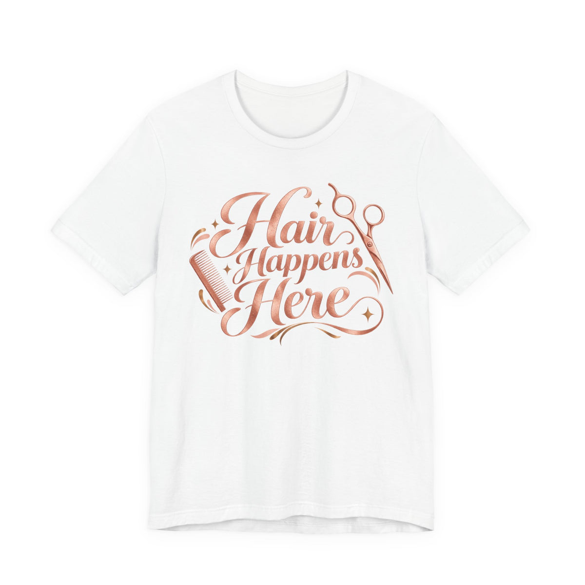 Hair Stylist Glam Script T-Shirt | Hairstylist Gift Shirt | Salon Quote Tee