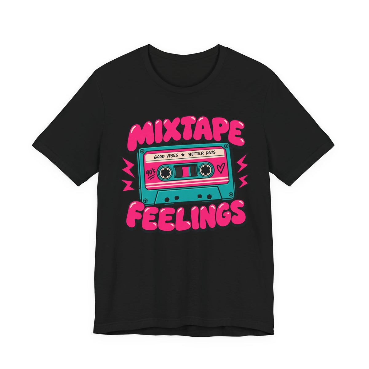 Cassette Tape T-Shirt | Vintage 90s Mixtape Nostalgia Tee | Retro Music Gift Shirt
