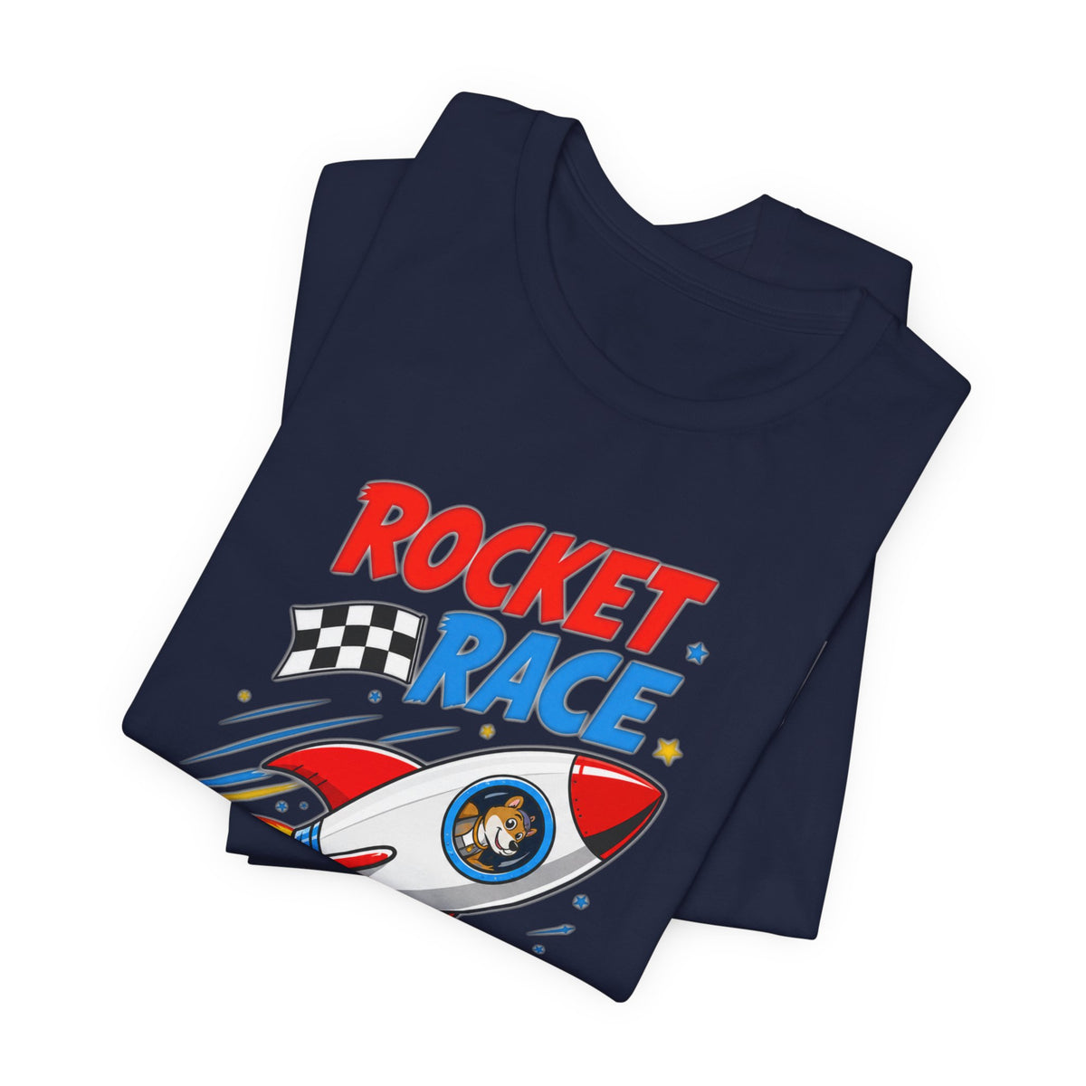 Rocket Race Cartoon Tee