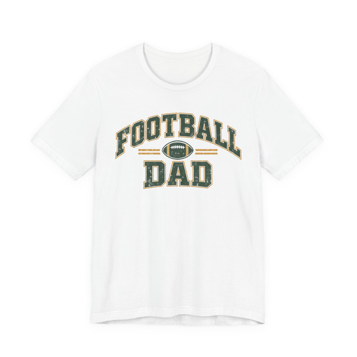 Football Dad Vintage Tee | Varsity Football Dad Shirt | Retro Game Day Dad Shirt | Football Father Gift Tee