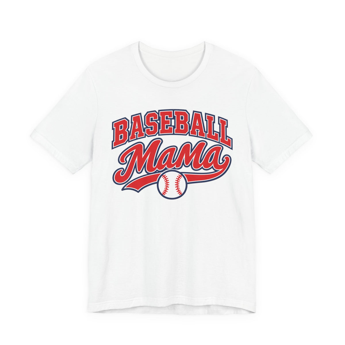 Baseball Mama Tee | Varsity Baseball Mom Shirt | Baseball Gift Tee | Game Day Mom Graphic