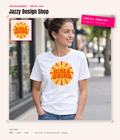 [Digital Download] Rise and Grind Retro Sunburst T-Shirt SVG PNG EPS Cricut Silhouette Sublimation Design