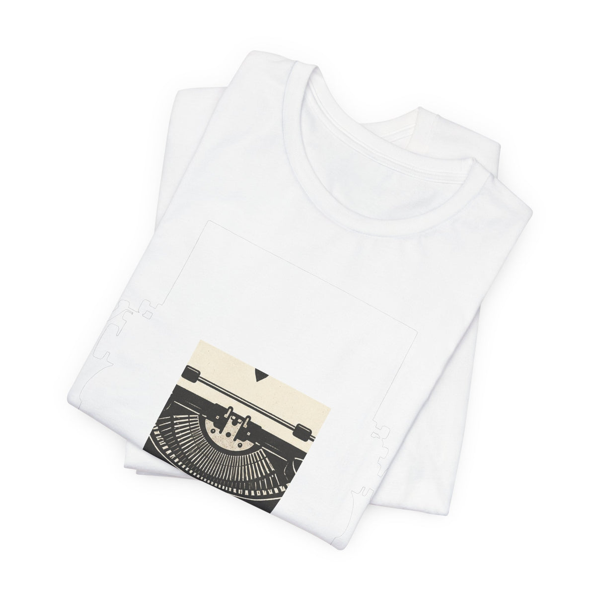 Love Over Hate T-Shirt | Retro Typewriter Valentine Tee | Positive Love Quote Gift Shirt