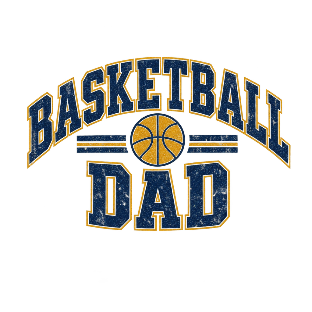 [Digital Download] Basketball Dad T-Shirt SVG PNG EPS Cricut Silhouette Sublimation Design