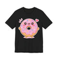 Kawaii Donut T-Shirt | Cute Sprinkle Donut Character Tee | Sweet Dessert Gift Shirt