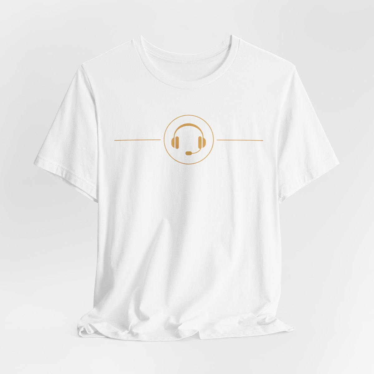 911 Dispatcher Thin Gold Line T-Shirt | Emergency Dispatcher Gift Shirt | Dispatcher Appreciation Tee