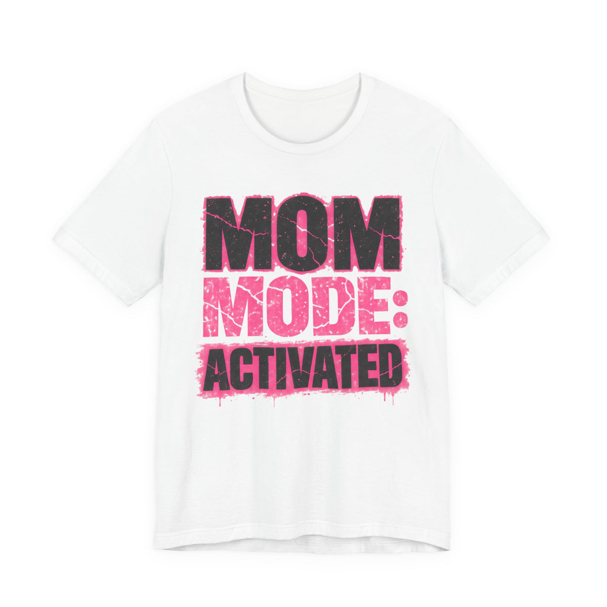 Mom Mode Activated Funny Grunge T-Shirt | Tired Mom Shirt | Sarcastic Mom Gift | Coffee Mom Tee