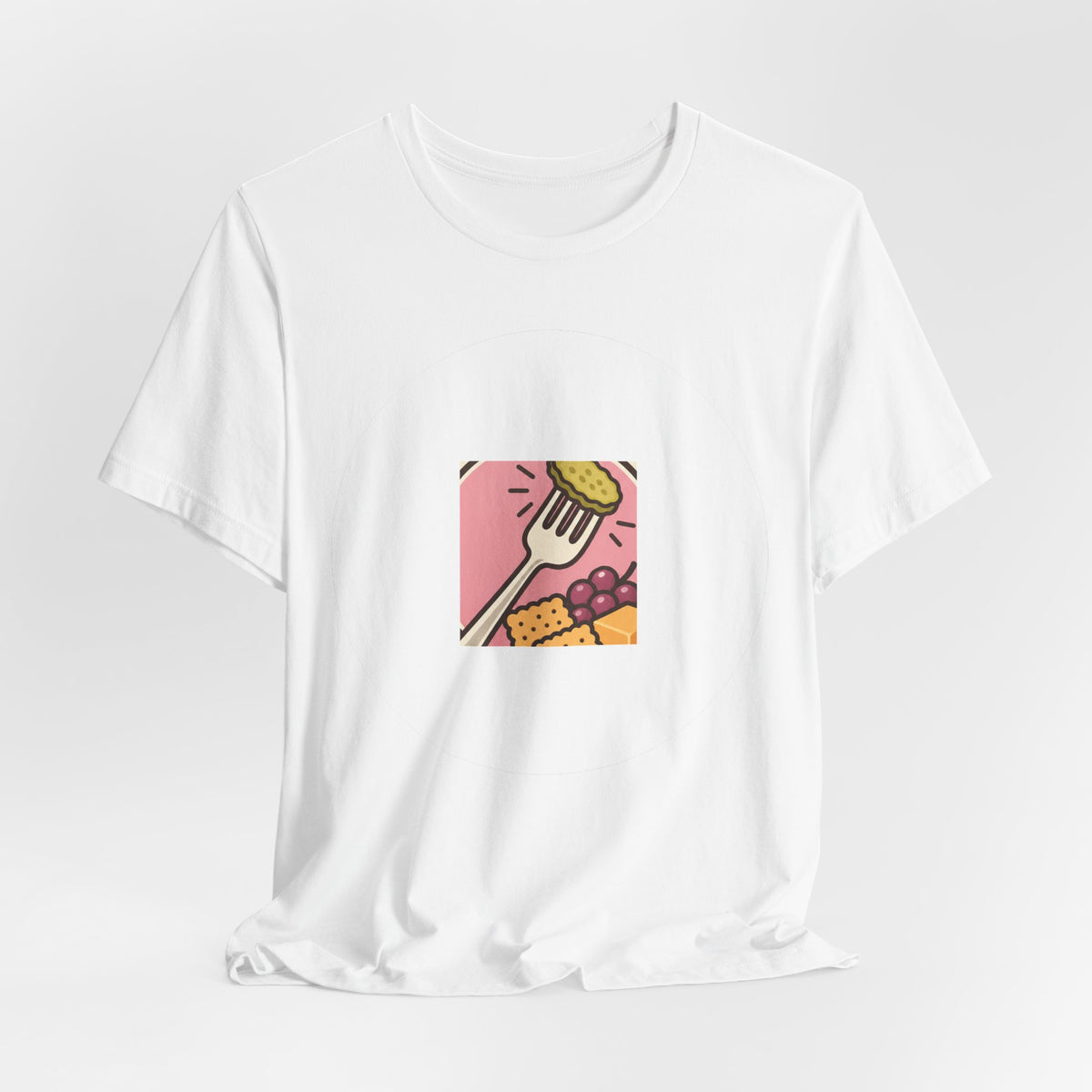 Girl Dinner T-Shirt | Retro Badge Viral Food Trend Tee | Funny Foodie Gift Shirt