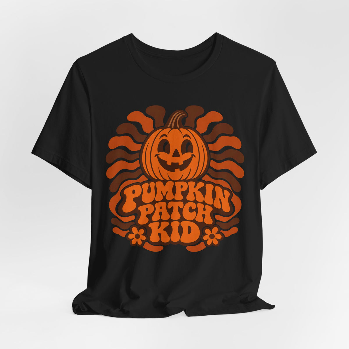 Groovy Pumpkin T-Shirt | Retro 70s Halloween Tee | Pumpkin Patch Kid Gift Shirt
