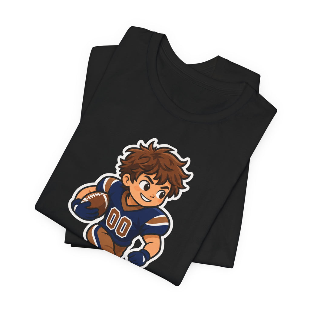 Custom Football Kid Tee | Personalized Youth Football Name Number Design | Custom Football Player Shirt | Personalized Football Gift | Custom Football Kid Gift | Youth Football Name Design