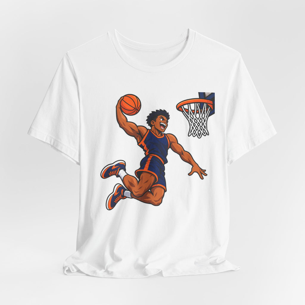 Slam Dunk Basketball Mascot T-Shirt | Funny Basketball Player Tee | Youth Basketball Gift Shirt