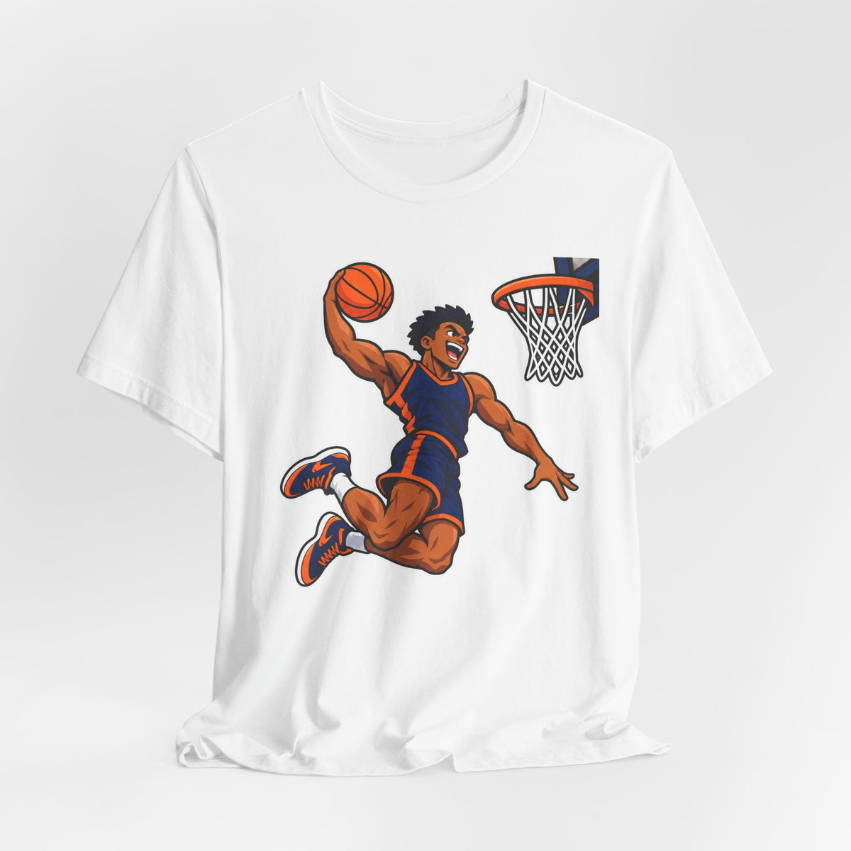 Slam Dunk Basketball Mascot T-Shirt | Funny Basketball Player Tee | Youth Basketball Gift Shirt