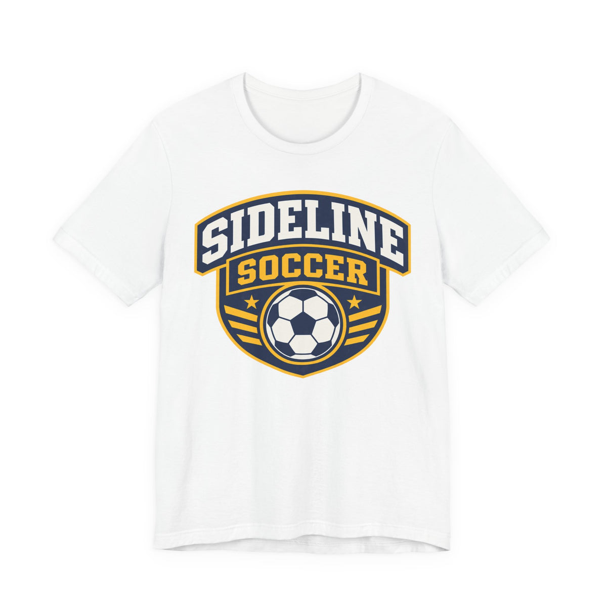 Sideline Soccer Tee | Team Mom Squad Badge Shirt | Soccer Team Mom Gift | Game Day Squad Design