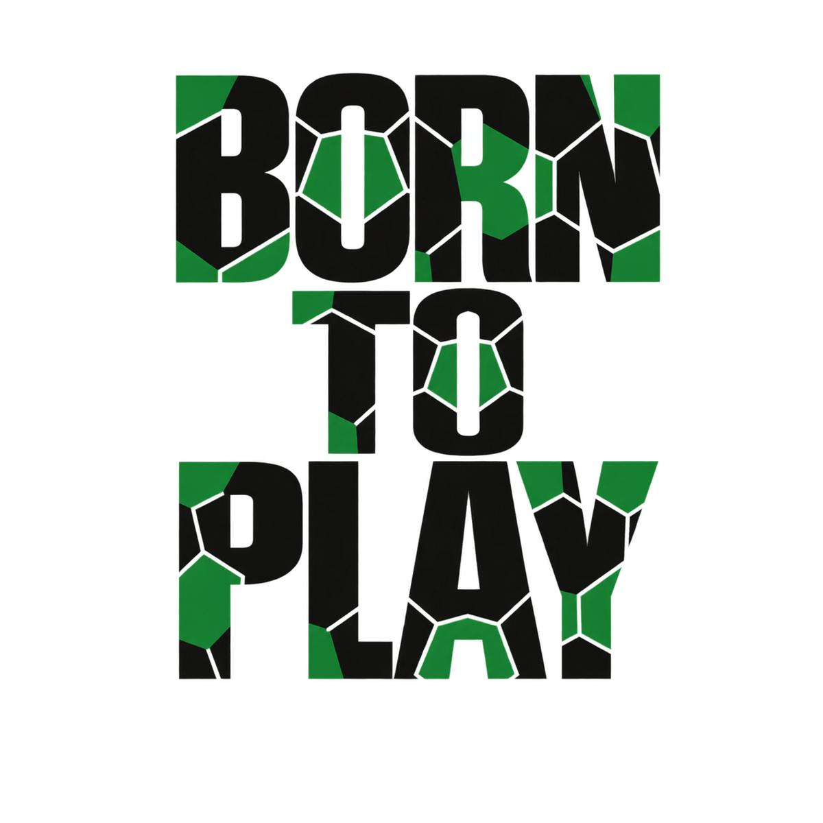 [Digital Download] Born To Play Tee SVG PNG EPS Cricut Silhouette Sublimation Design