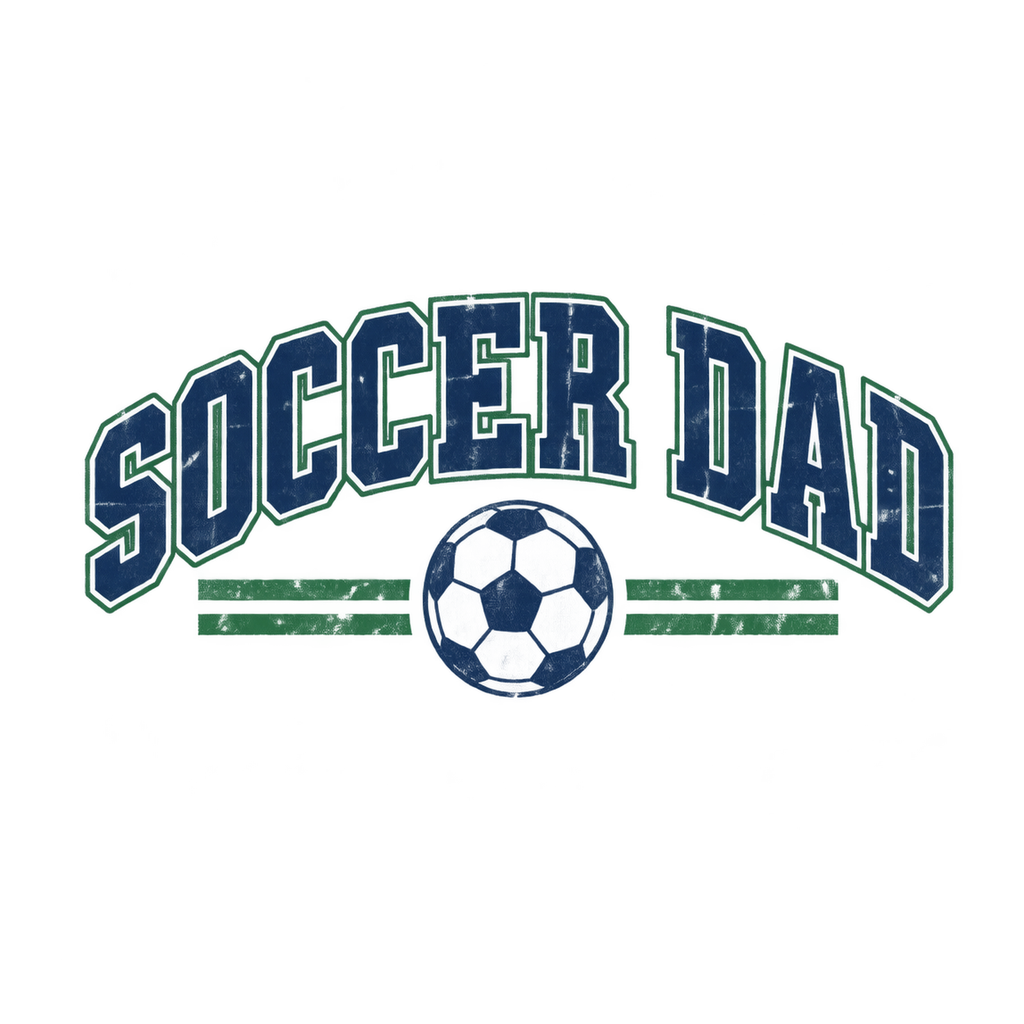 [Digital Download] Soccer Dad Tee SVG PNG EPS Cricut Silhouette Sublimation Design