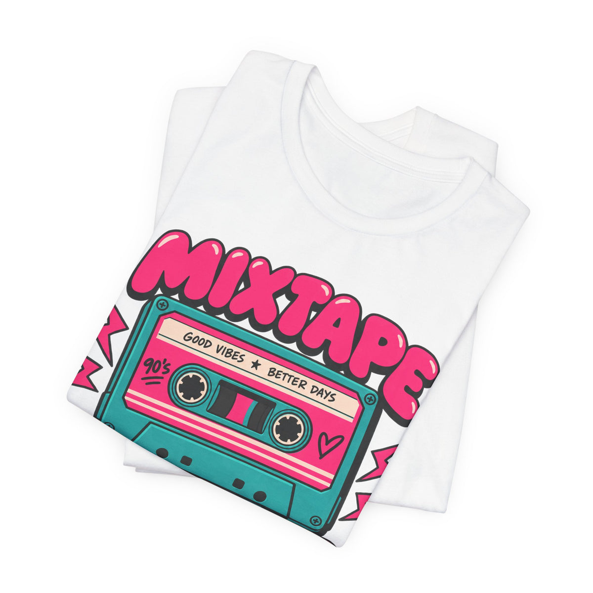 Cassette Tape T-Shirt | Vintage 90s Mixtape Nostalgia Tee | Retro Music Gift Shirt