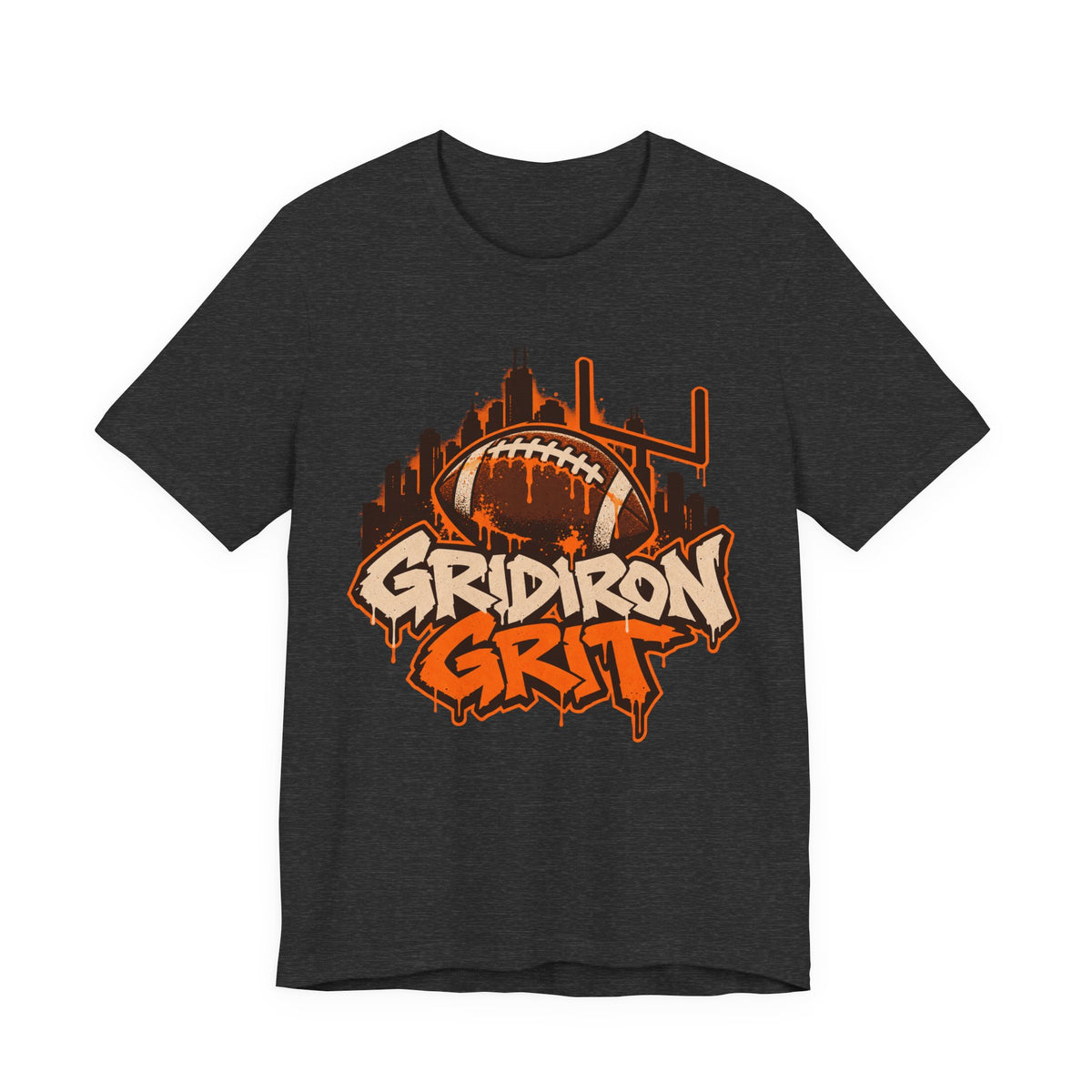 Gridiron Grit | Urban Graffiti Football Design | Football Streetwear Shirt | Urban Football Sublimation | Football Graffiti Gift | Youth Urban Football Design