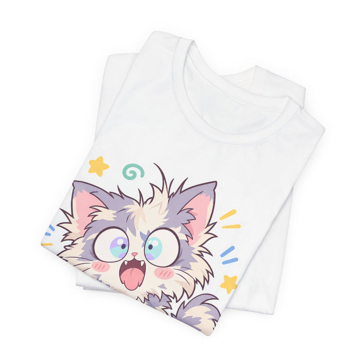 Feral Little Meow Meow T-Shirt | Kawaii Cat Humor Tee | Funny Cat Lover Shirt