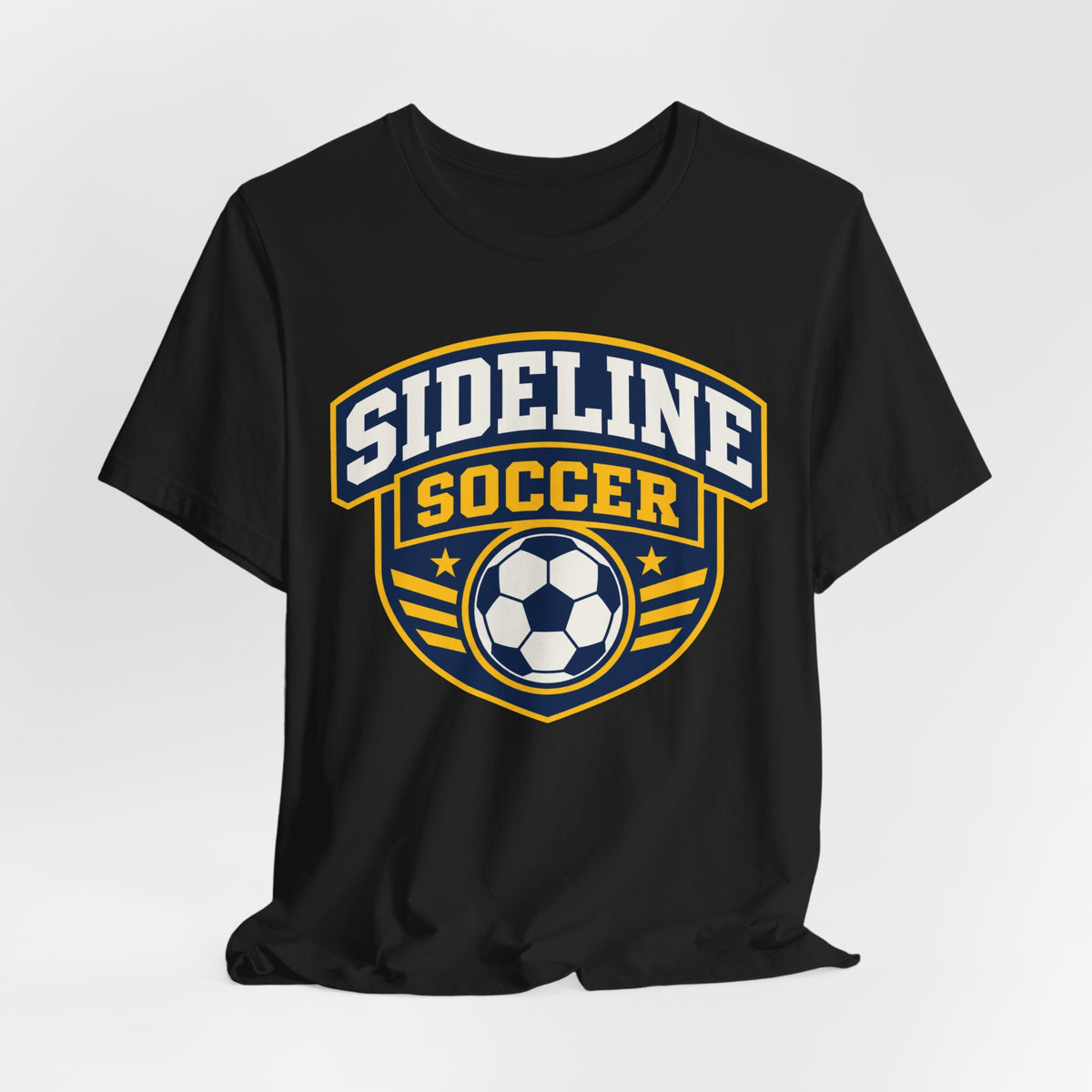 Sideline Soccer Tee | Team Mom Squad Badge Shirt | Soccer Team Mom Gift | Game Day Squad Design